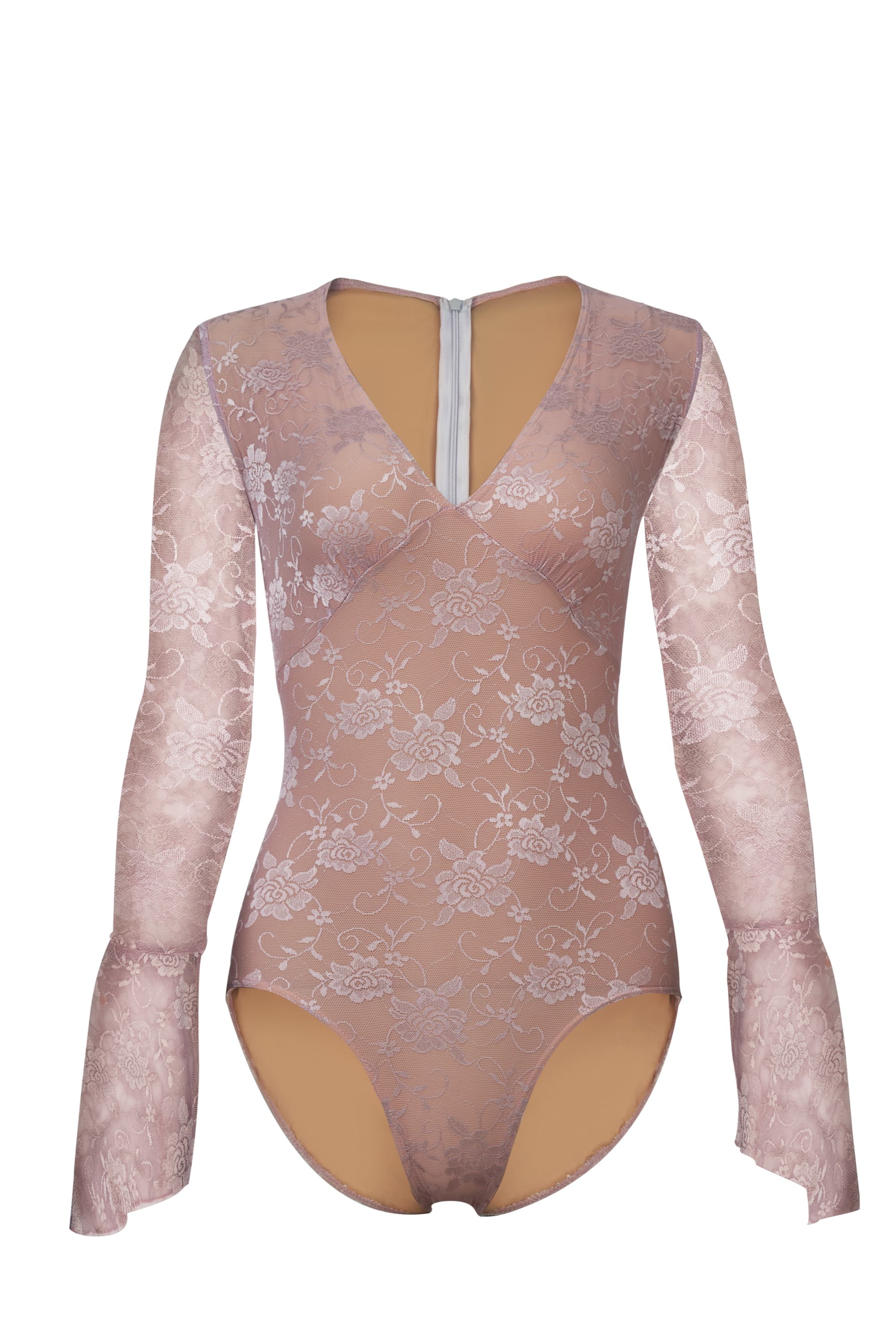 Fla Embroidered Ballet Leotard