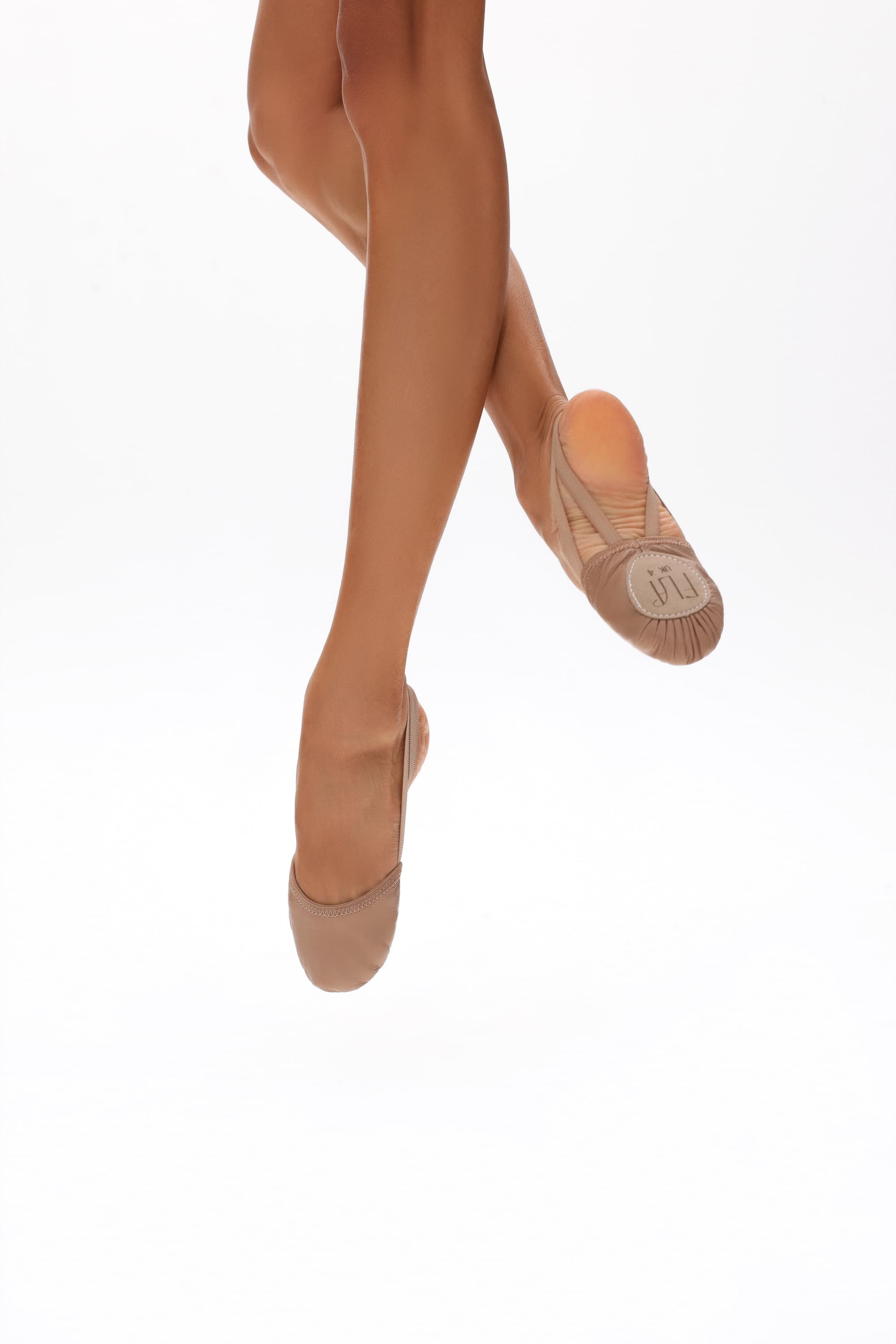 Fla FlexFit Leather Half-Sole Ballet Shoes