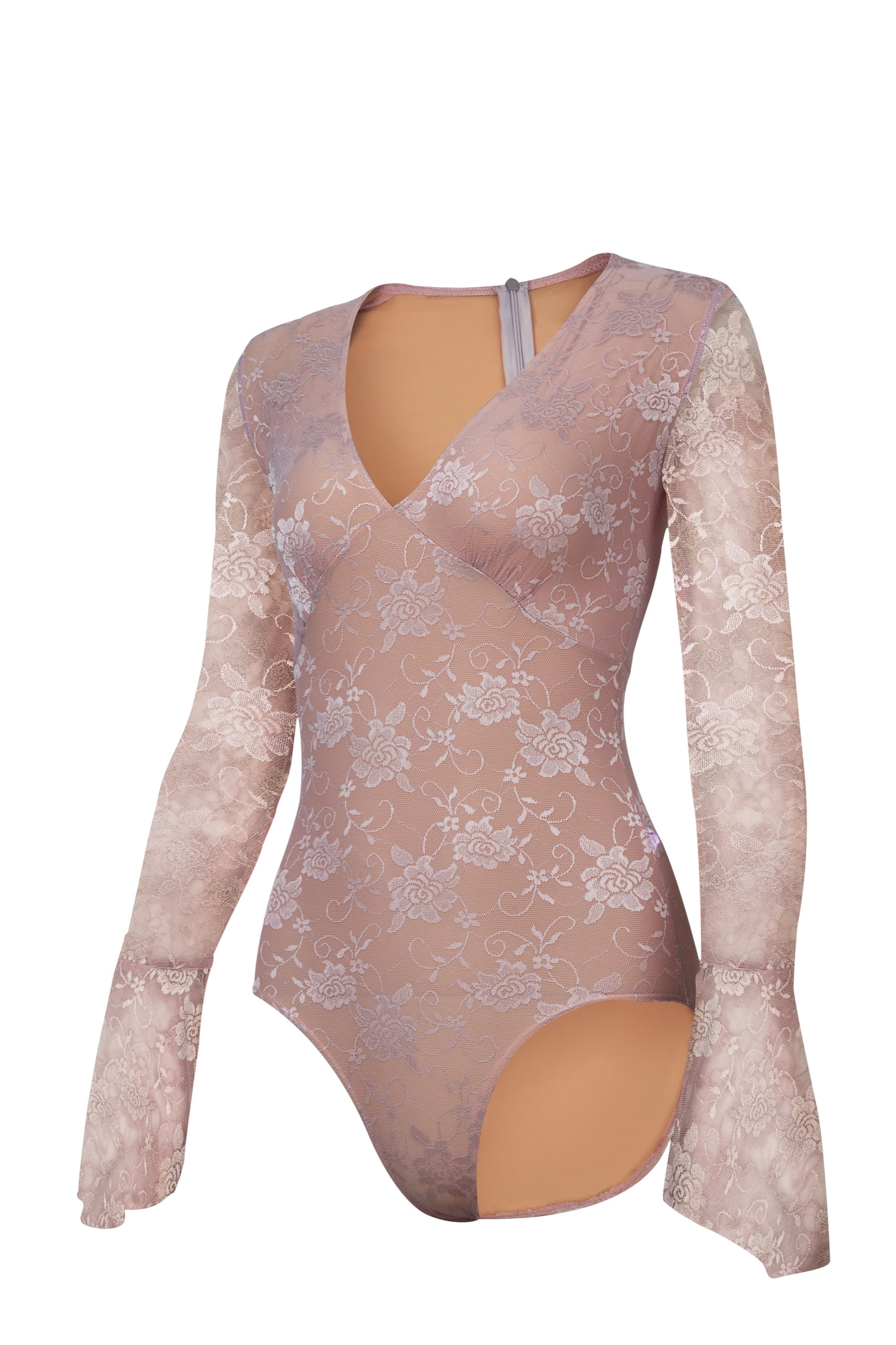 Fla Embroidered Ballet Leotard