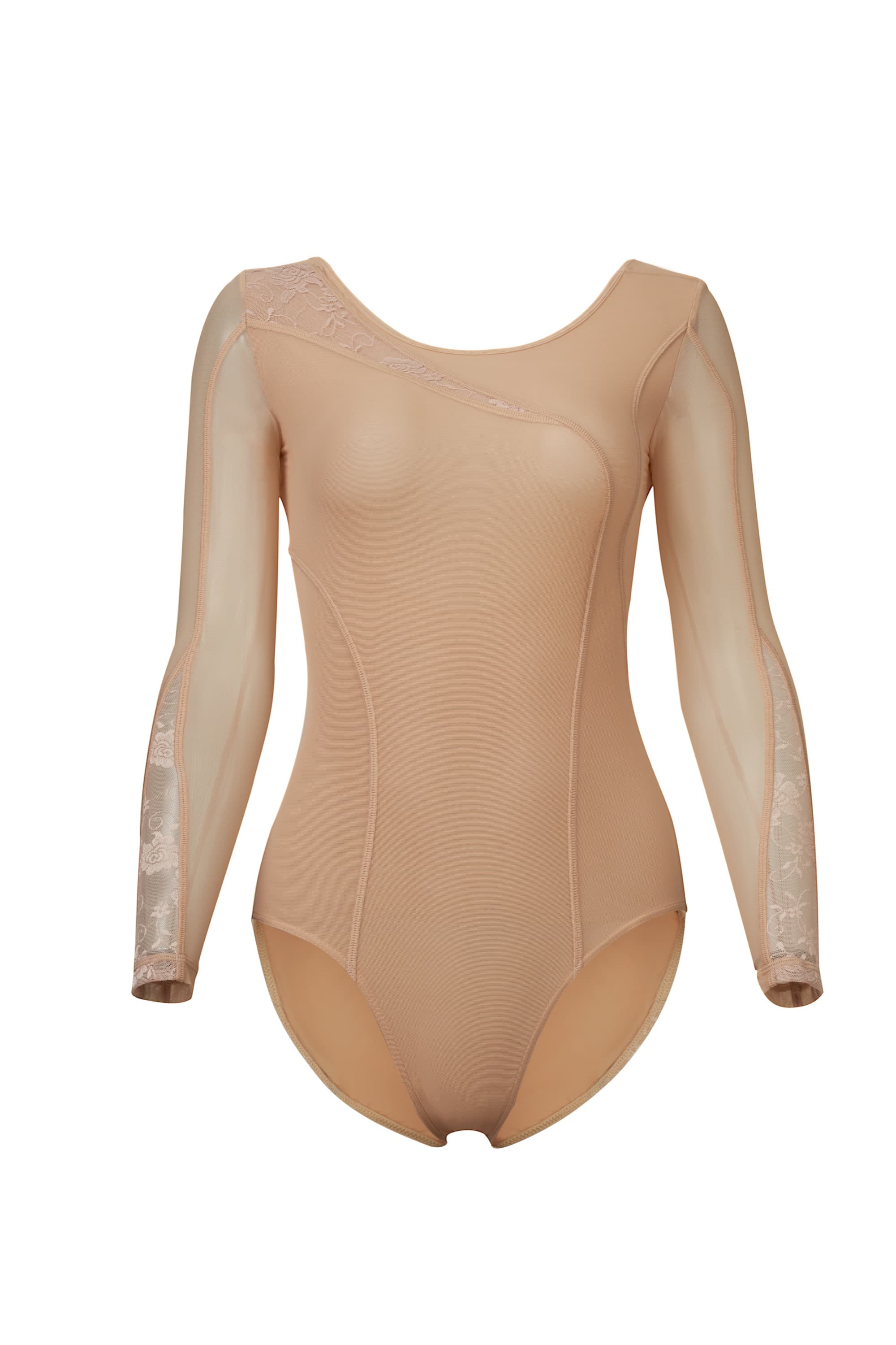 Fla Embroidered Cutout Ballet Leotard