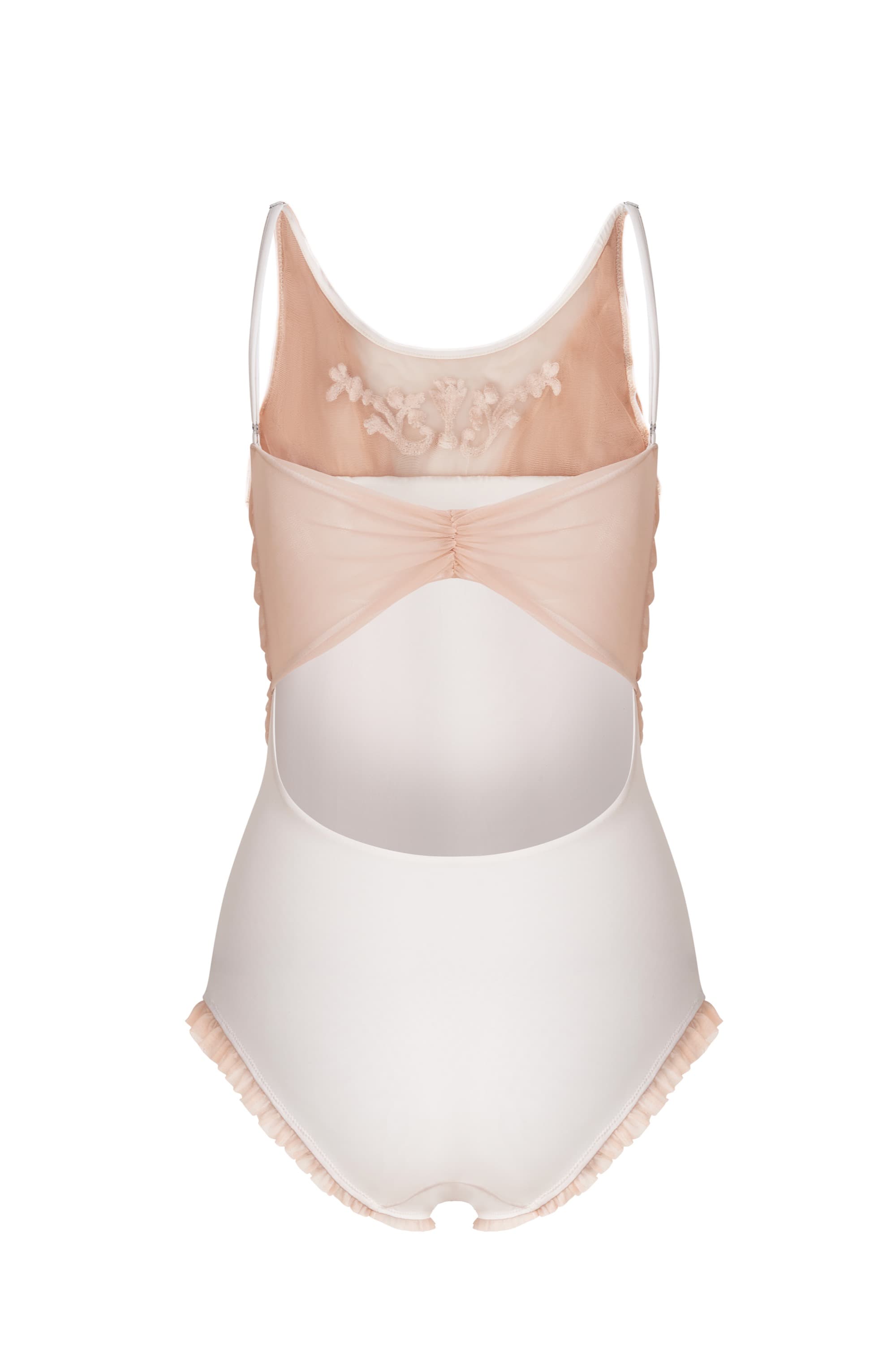 Fla Embroidered Ballet Leotard