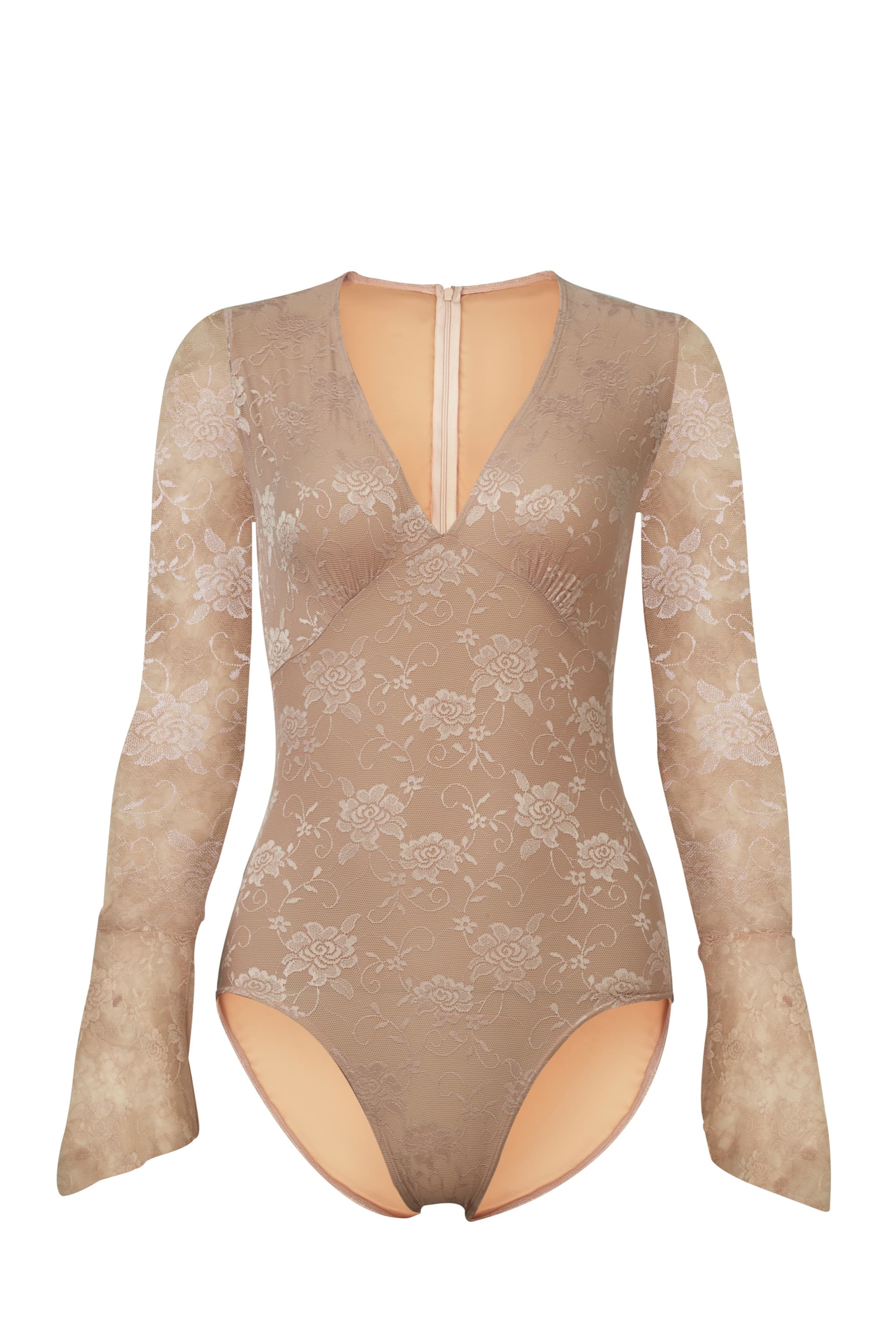 Fla Embroidered Ballet Leotard