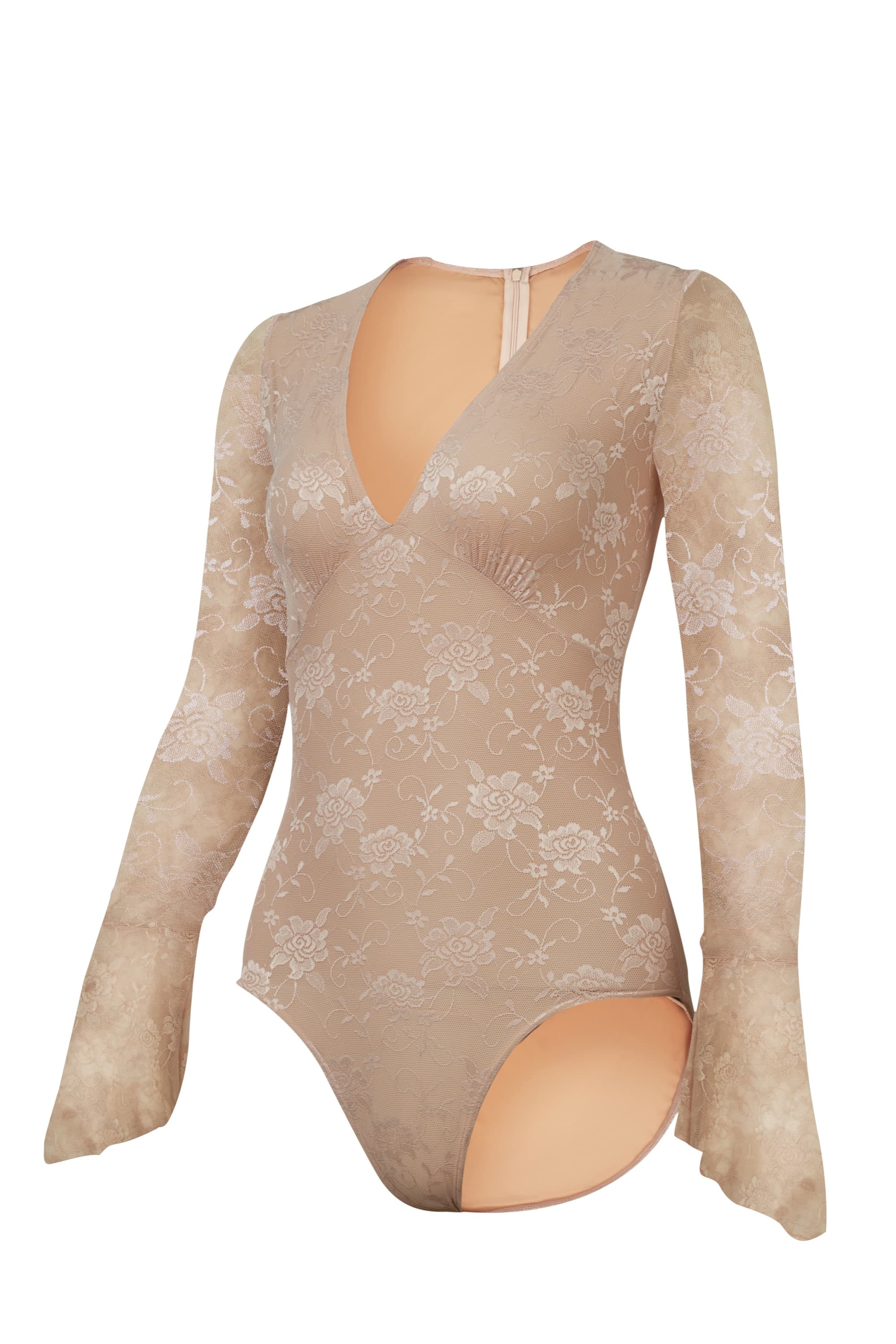 Fla Embroidered Ballet Leotard