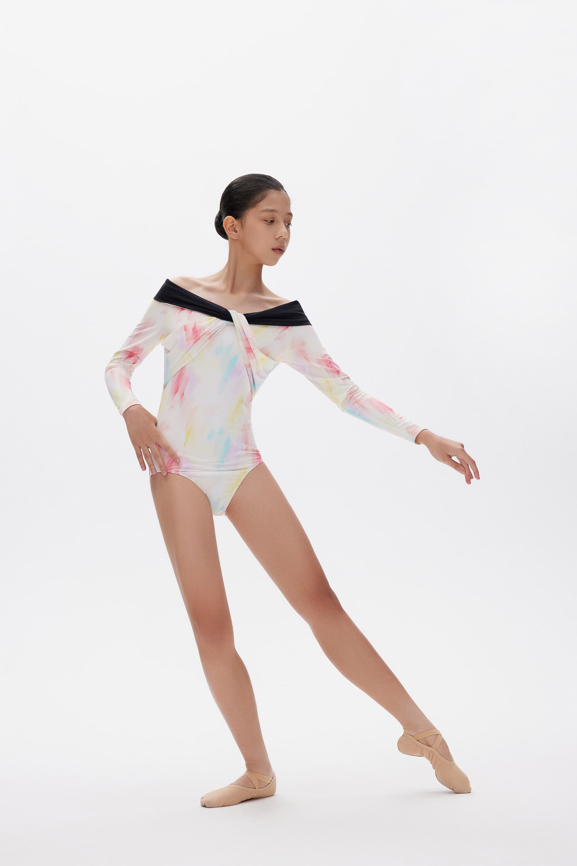 FLa StretchAir Long-Sleeve Leotard