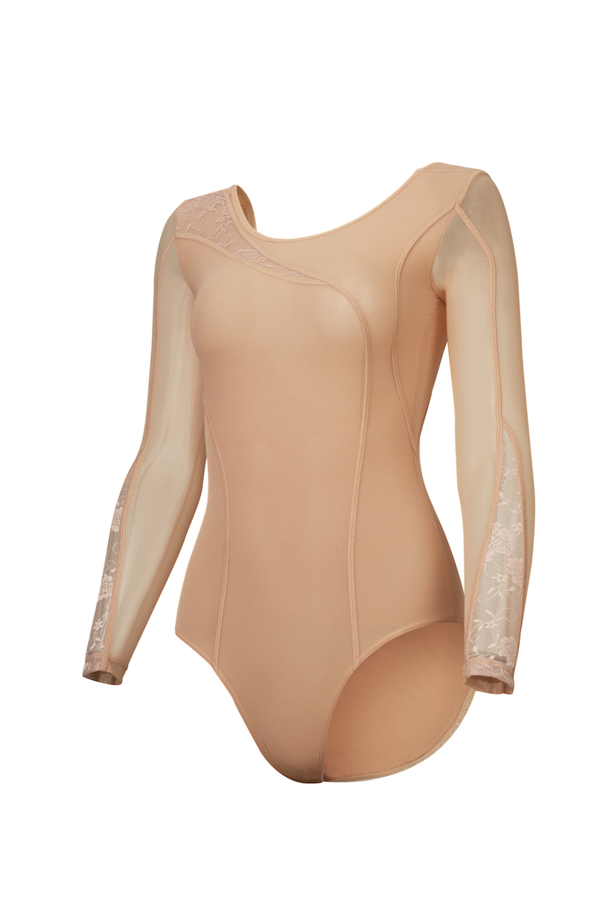 Fla Embroidered Cutout Ballet Leotard